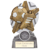 The Stars Football Plaque Award Silver & Gold - PA24241