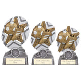 The Stars Football Plaque Award Silver & Gold - PA24241