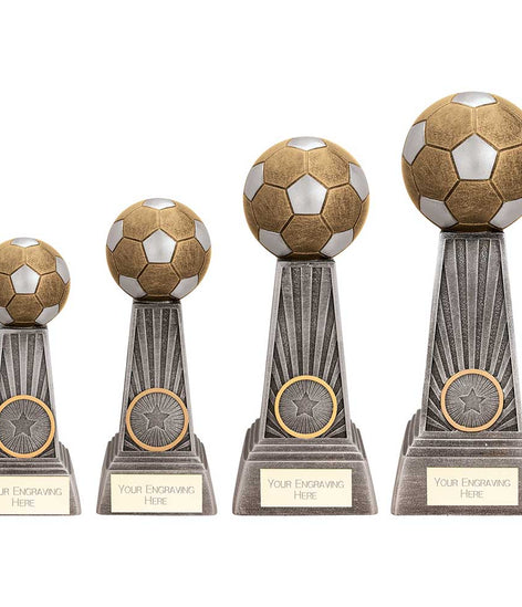 Energy Football Award Antique Silver & Gold - RF24049