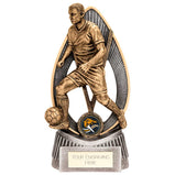 Havoc Football Male Award Antique Gold & Silver - RF24055