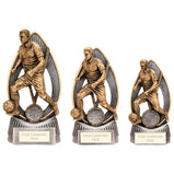 Havoc Football Male Award Antique Gold & Silver - RF24055