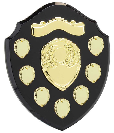 Mountbatten Annual Shield Black & Gold - SH24044