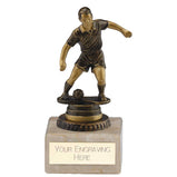 Cyclone Football Player Antique Gold - TR24551