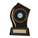 Quest Black Plastic Plaque Award -AC16237