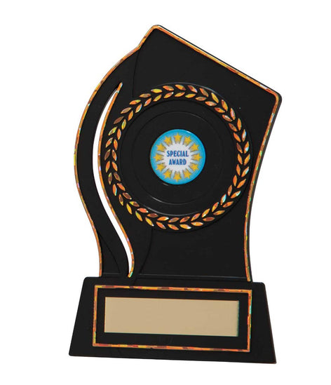 Quest Black Plastic Plaque Award -AC16237