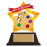 Mini-Star Art & Design Acrylic Plaque-AC19631