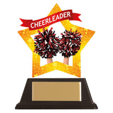 Mini-Star Cheerleader Acrylic Plaque-AC19639