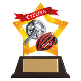 Mini-Star Cycle & Helmet Acrylic Plaque  - AC19645