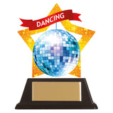 Mini-Star Glitter Ball Acrylic Plaque-AC19649