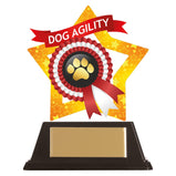 Mini-Star Dog Paw Acrylic Plaque - AC19651