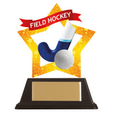 Mini-Star Field Hockey Acrylic Plaque - AC19660