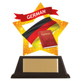 Mini-Star German Acrylic Plaque -AC19665