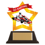 Mini-Star Go-Karting Acrylic Plaque - AC19666