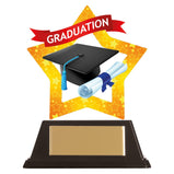 Mini-Star Graduation Acrylic Plaque - AC19668