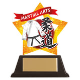 Mini-Star Judo Acrylic Plaque - AC19674