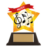 Mini-Star Music Acrylic Plaque - AC19679