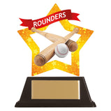 Mini-Star Rounders Acrylic Plaque-AC19684