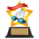 Mini-Star Swimming Acrylic Plaque -AC19693