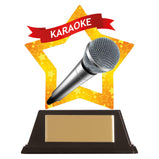 Mini-Star Karaoke Acrylic Plaque  - AC19695