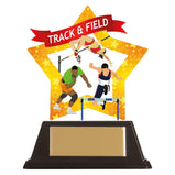 Mini-Star Track & Field Acrylic Plaque  -AC19700