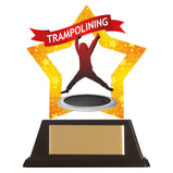 Mini-Star Trampolining Acrylic Plaque-AC19701