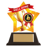 Mini-Star Well Done Acrylic Plaque-AC19703