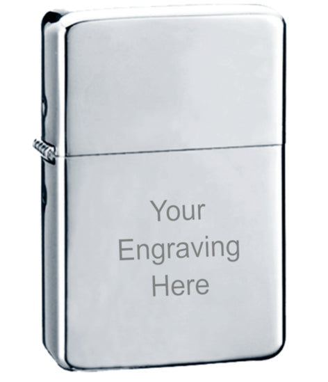 Stainless Steel Chrome Star Lighter