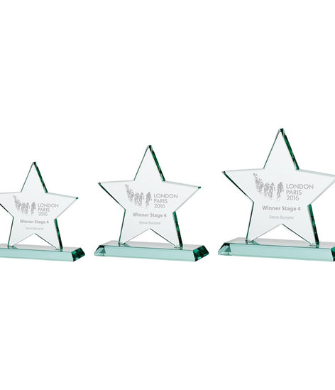 Galaxy Star Jade Glass Award -CR16135