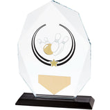 Glacier Ten Pin Glass Award -CR17082