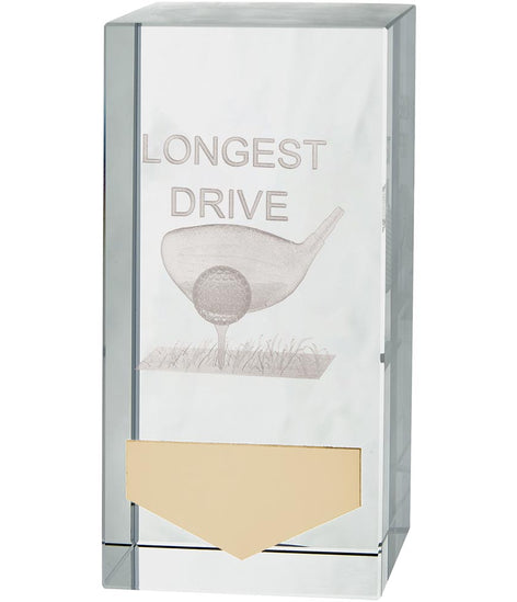 Inverness Golf Longest Drive Crystal Award-CR18130