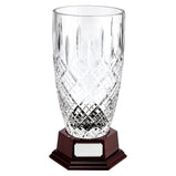 St. Bernica Crystal Vase Including Base-CR19604