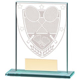 Millennium Badminton Jade Glass Award - CR20369