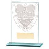 Millennium Badminton Jade Glass Award - CR20369