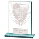 Millennium Basketball Jade Glass Award -CR20370