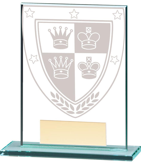 Millennium Chess Jade Glass Award  - CR20371