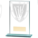 Millennium Cricket Jade Glass Award - CR20372