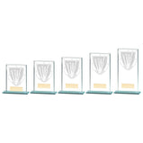 Millennium Cricket Jade Glass Award - CR20372