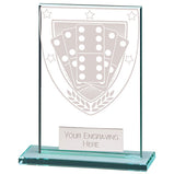 Millennium Dominoes Jade Glass Award - CR20374