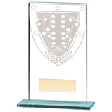 Millennium Dominoes Jade Glass Award - CR20374