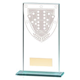 Millennium Dominoes Jade Glass Award - CR20374