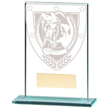 Millennium Equestrian Jade Glass Award - CR20375