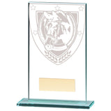 Millennium Equestrian Jade Glass Award - CR20375