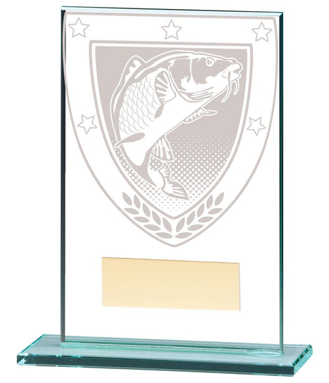 Millennium Fishing Jade Glass Award - CR20376