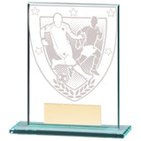 Millennium Football Jade Glass Award  - CR20378