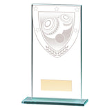 Millennium Lawn Bowls Jade Glass Award - CR20384