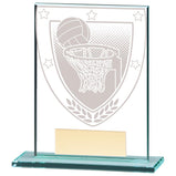 Millennium Netball Jade Glass Award - CR20386