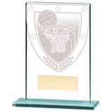 Millennium Netball Jade Glass Award - CR20386