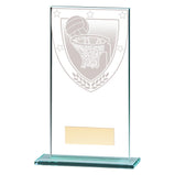 Millennium Netball Jade Glass Award - CR20386