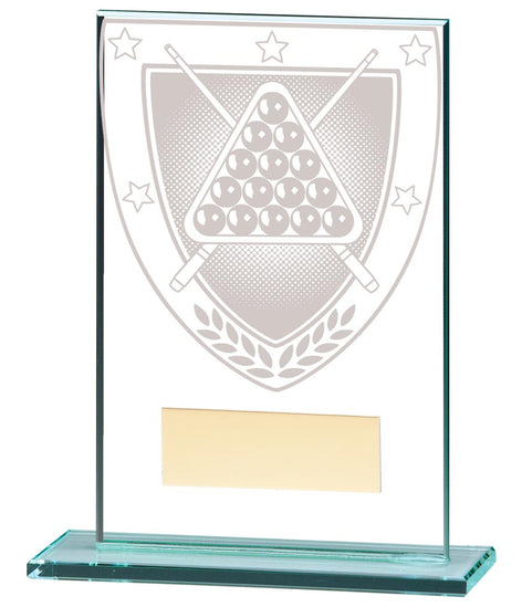 Millennium Snooker Jade Glass Award - CR20388