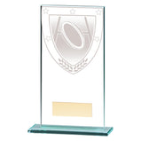 Millennium Rugby Jade Glass Award - CR20389